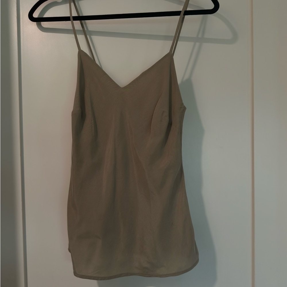 AG Adriano Goldschmied Tan Camisole Top - Picture 8 of 9